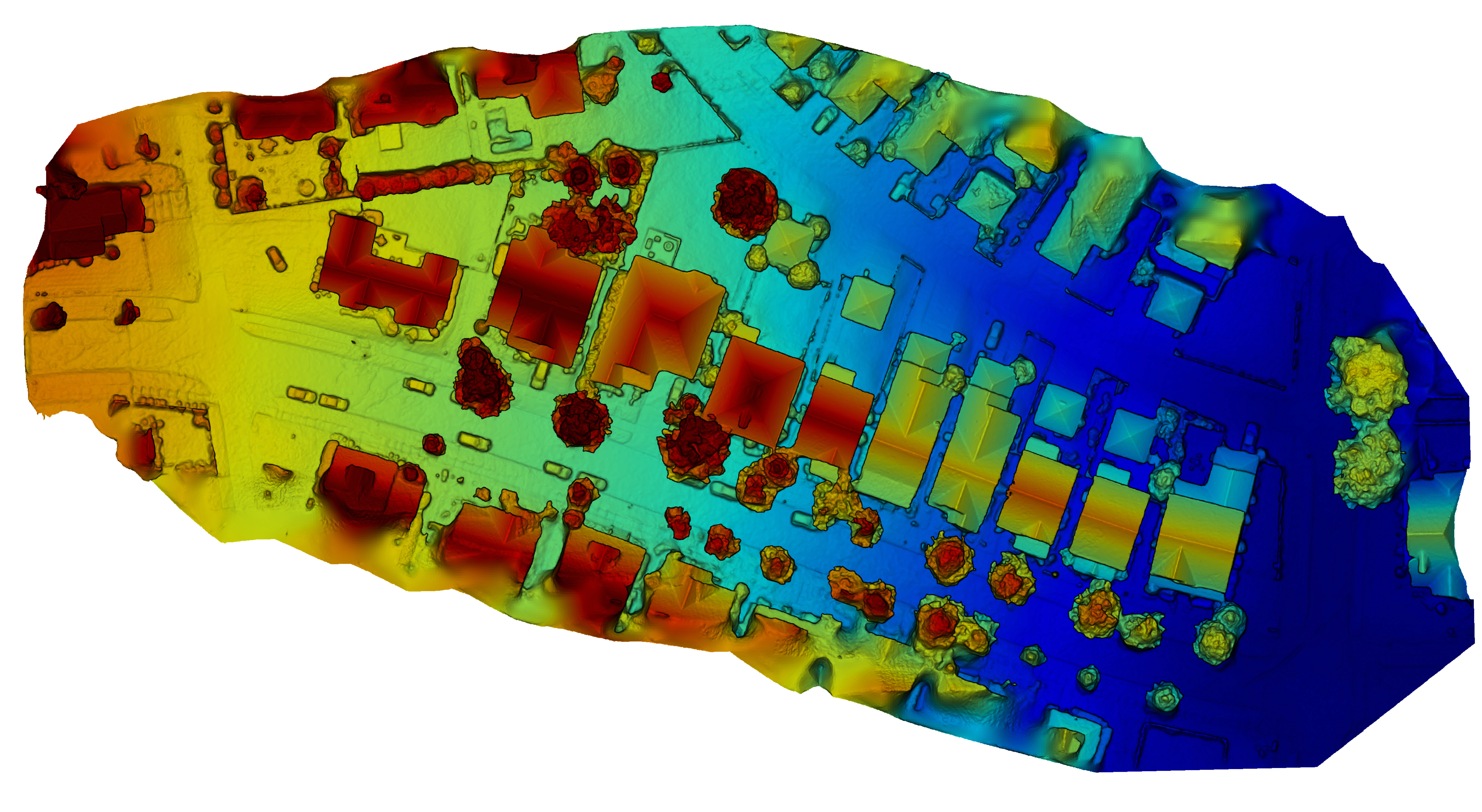 DTM aerial mapping deliverable
